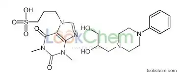 3-(1,3-dimethyl-2,6-dioxopurin-7-yl)propane-1-sulfonic acid,3-(4-phenylpiperazin-1-yl)propane-1,2-diol