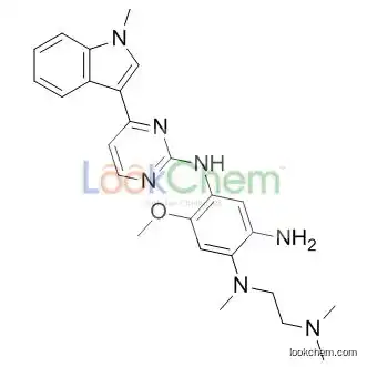 N1-[2-(Dimethylamino)ethyl]-5-methoxy-N1-methyl-N4-[4-(1-methyl-1H-indol-3-yl)-2-pyrimidinyl]-1,2,4-benzenetriamine