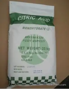 Citric Acid Monohydrate (Food Grade, CAS No.: 5949-29-1)