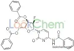 (2'R)-N-Benzoyl-2'-deoxy-2'-fluoro-2'-methylcytidine 3',5'-dibenzoate