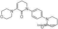 5,6-Dihydro-3-(4-morpholinyl)-1-[4-(2-oxo-1-piperidinyl)phenyl]-2(1H)-pyridinone