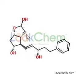 2H-Cyclopenta[b]furan-2,5-diol, hexahydro-4-[(1E,3S)-3-hydroxy-5-phenyl-1-penten-1-yl]-, (3aR,4R,5R,6aS)-