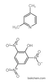 2,4-dimethylpyridine,2,4,6-trinitrophenol