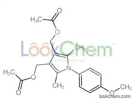 [4-(acetyloxymethyl)-1-(4-methoxyphenyl)-2,5-dimethylpyrrol-3-yl]methyl acetate