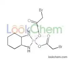 Platinum, bis(bromoacetato-O)(1,2-cyclohexanediamine-N,N')-, (SP-4-2)-