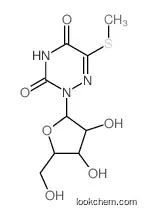 2-[3,4-dihydroxy-5-(hydroxymethyl)oxolan-2-yl]-6-methylsulfanyl-1,2,4-triazine-3,5-dione