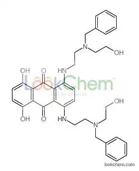 1,4-bis[2-[benzyl(2-hydroxyethyl)amino]ethylamino]-5,8-dihydroxyanthracene-9,10-dione