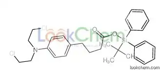 [tert-butyl(diphenyl)silyl] 4-[4-[bis(2-chloroethyl)amino]phenyl]butanoate