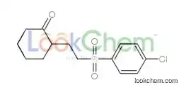 2-[2-(4-chlorophenyl)sulfonylethyl]cyclohexan-1-one