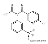 3-(6-chloropyridin-3-yl)-4-[3-(trifluoromethyl)phenyl]-1H-1,2,4-triazole-5-thione