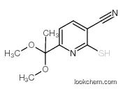 6-(1,1-dimethoxyethyl)-2-sulfanylidene-1H-pyridine-3-carbonitrile