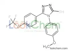 4-(4-methoxyphenyl)-3-[4-(trifluoromethoxy)phenyl]-1H-1,2,4-triazole-5-thione