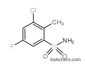 3-chloro-5-fluoro-2-methylbenzenesulfonamide
