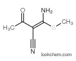2-[amino(methylsulfanyl)methylidene]-3-oxobutanenitrile