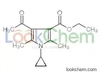 ethyl 4-acetyl-1-cyclopropyl-2,5-dimethylpyrrole-3-carboxylate
