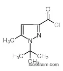 1-tert-butyl-5-methylpyrazole-3-carbonyl chloride