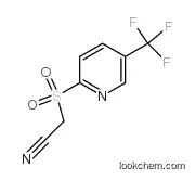 2-[5-(trifluoromethyl)pyridin-2-yl]sulfonylacetonitrile