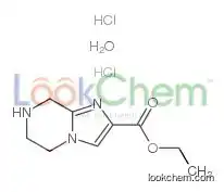 ETHYL 5,6,7,8-TETRAHYDROIMIDAZO[1,2-A]PYRAZINE-2-CARBOXYLATE DIHYDROCHLORIDE HEMIHYDRATE