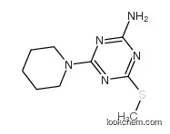 4-methylsulfanyl-6-piperidin-1-yl-1,3,5-triazin-2-amine