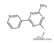 4-methylsulfanyl-6-pyridin-3-yl-1,3,5-triazin-2-amine