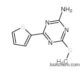 4-methylsulfanyl-6-thiophen-2-yl-1,3,5-triazin-2-amine
