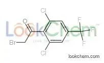 2-bromo-1-[2,6-dichloro-4-(trifluoromethyl)phenyl]ethanone