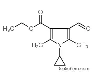 ethyl 1-cyclopropyl-4-formyl-2,5-dimethylpyrrole-3-carboxylate