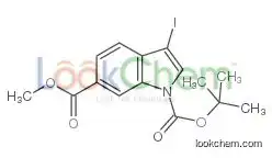 1-O-tert-butyl 6-O-methyl 3-iodoindole-1,6-dicarboxylate