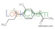 N-(4-butanoyl-3-hydroxyphenyl)acetamide