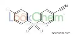 6-(4-chlorophenyl)sulfonylpyridine-3-carbonitrile