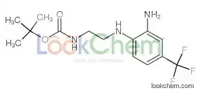 tert-butyl N-[2-[2-amino-4-(trifluoromethyl)anilino]ethyl]carbamate