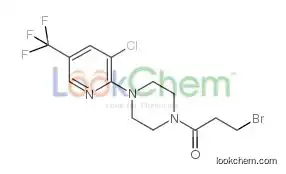 3-bromo-1-[4-[3-chloro-5-(trifluoromethyl)pyridin-2-yl]piperazin-1-yl]propan-1-one