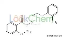 2-[[5-(2-methoxyphenyl)-1,2,4-oxadiazol-3-yl]methylsulfanyl]aniline