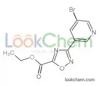 ethyl 3-(5-bromopyridin-3-yl)-1,2,4-oxadiazole-5-carboxylate