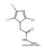 2-(2-bromo-4,5-dichloroimidazol-1-yl)acetohydrazide
