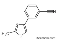 3-(2-METHYL-1,3-THIAZOL-4-YL)BENZONITRILE