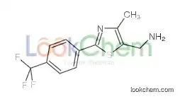 [4-methyl-2-[4-(trifluoromethyl)phenyl]-1,3-thiazol-5-yl]methanamine