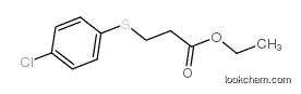 ethyl 3-(4-chlorophenyl)sulfanylpropanoate