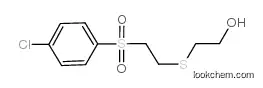 2-[2-(4-chlorophenyl)sulfonylethylsulfanyl]ethanol