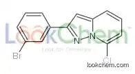 2-(3-BROMOPHENYL)-7-CHLOROPYRAZOLO[1,5-A]PYRIDINE