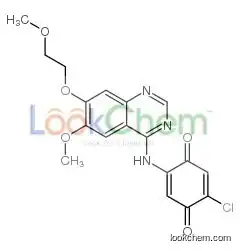 2-chloro-5-[[6-methoxy-7-(2-methoxyethoxy)quinazolin-4-yl]amino]cyclohexa-2,5-diene-1,4-dione