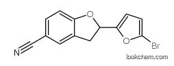 2-(5-bromofuran-2-yl)-2,3-dihydro-1-benzofuran-5-carbonitrile