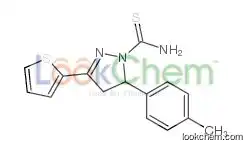 3-(THIOPHEN-2-YL)-5-P-TOLYL-4,5-DIHYDRO-1H-PYRAZOLE-1-CARBOTHIOAMIDE