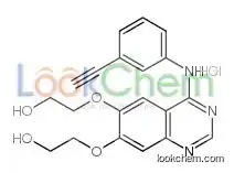 2-[4-(3-ethynylanilino)-7-(2-hydroxyethoxy)quinazolin-6-yl]oxyethanol,hydrochloride
