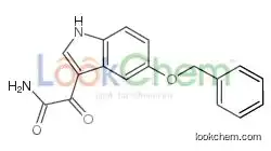 2-oxo-2-(5-phenylmethoxy-1H-indol-3-yl)acetamide