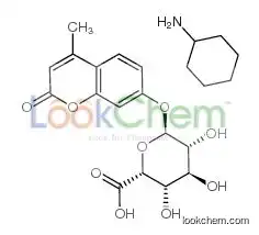 cyclohexanamine,3,4,5-trihydroxy-6-(4-methyl-2-oxochromen-7-yl)oxyoxane-2-carboxylic acid