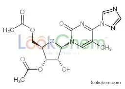 1-(3,5-DI-O-ACETYL--D-RIBOFURANOSYL)-4-(1,2,4-TRIAZOL-L-YL)-5-METHYLPYRMIDIN-2-ONE