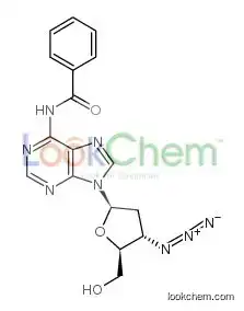 3'-AZIDO-N6-BENZOYL-2',3'-DIDEOXYADENOSINE