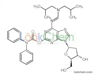 N6-(DIISOBUTYLAMINOMETHYLIDENE)-O2-(DIPHENYLCARBAMOYL)-2'-DEOXYISOGUANOSINE