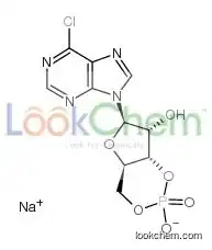 sodium,(4aR,6R,7R,7aS)-6-(6-chloropurin-9-yl)-2-oxido-2-oxo-4a,6,7,7a-tetrahydro-4H-furo[3,2-d][1,3,2]dioxaphosphinin-7-ol